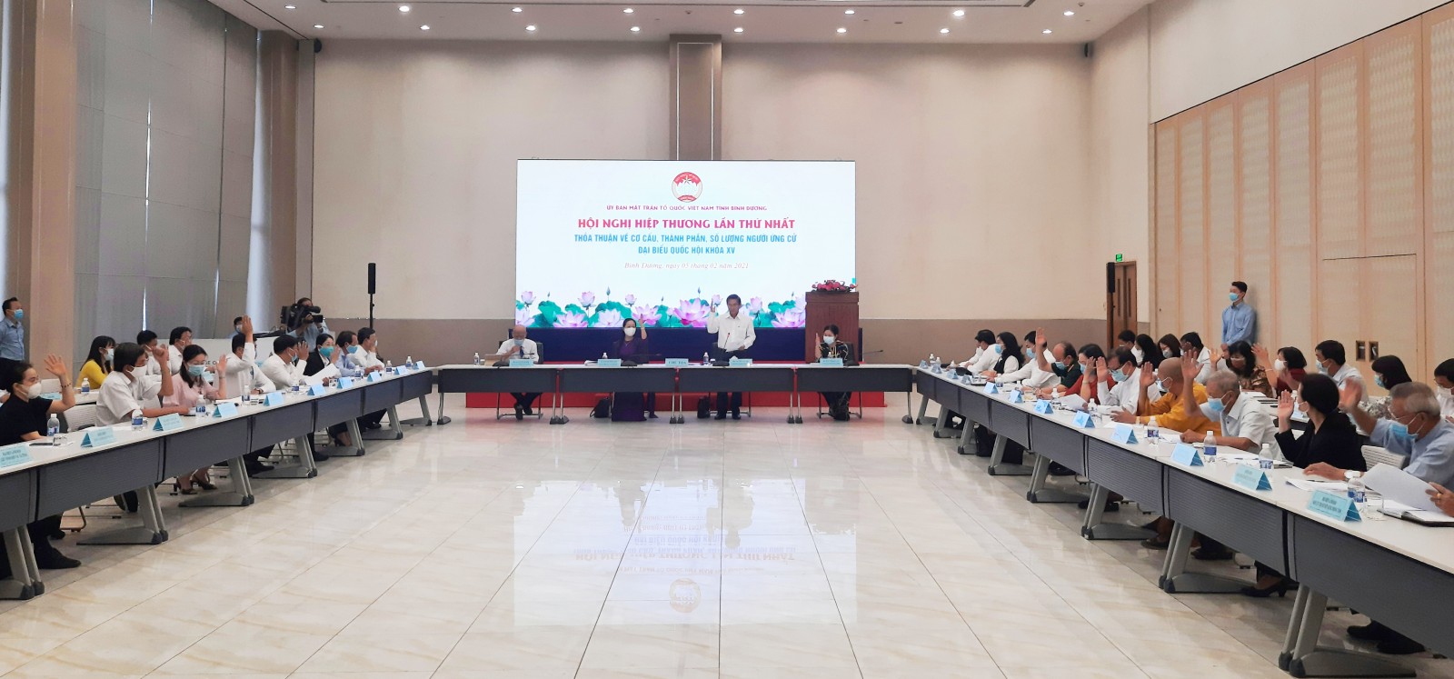 Bình Dương Hiệp thương thông qua cơ cấu số lượng Đại biểu Quốc hội khóa XV và Đại biểu HĐND tỉnh khóa X