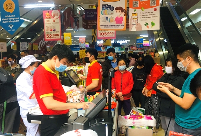 Hà Nội Kiểm soát dịch bệnh để đảm bảo nhu cầu sắm Tết của nhân dân