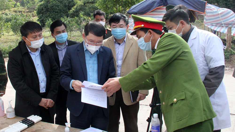 Bắc Giang Quyết liệt truy vết và khoanh vùng dập dịch