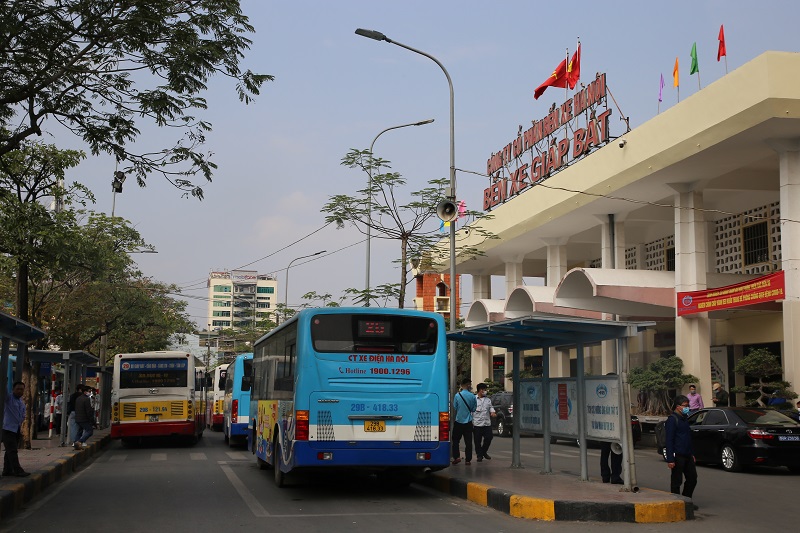 Xe buýt Hà Nội phục vụ xuyên Tết Nguyên đán Tân Sửu