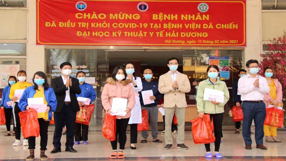 Thêm 27 bệnh nhân COVID-19 tại Hải Dương khỏi bệnh