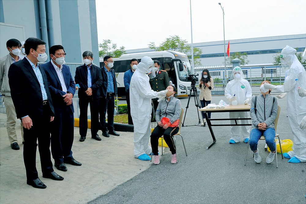 Mục tiêu cao nhất là vừa đảm bảo duy trì sản xuất trong các doanh nghiệp, vừa đảm bảo sức khỏe cho công nhân