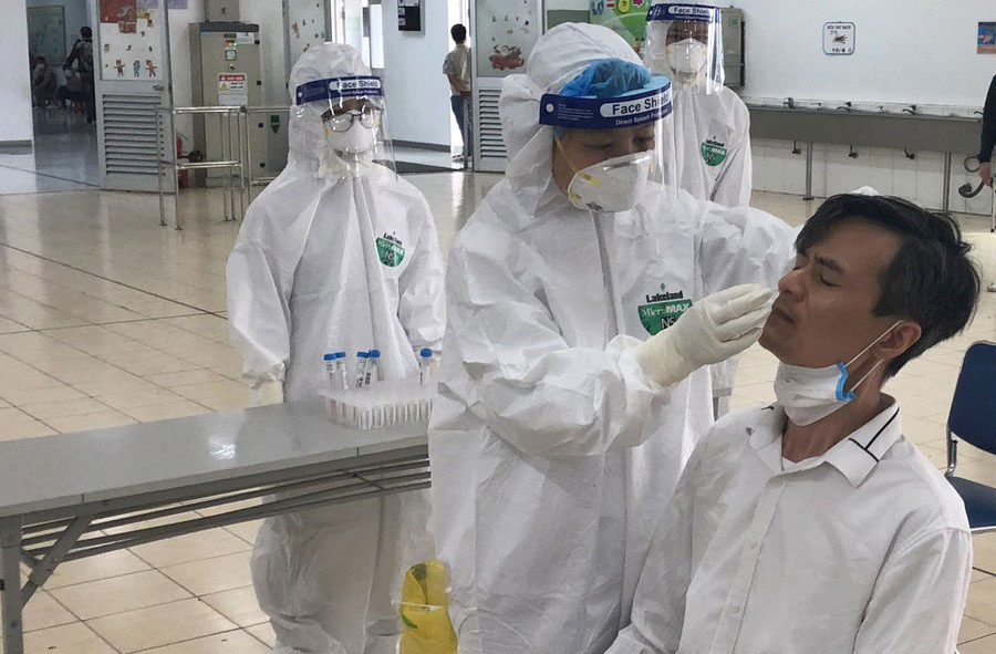 Hải Dương Xét nghiệm trên diện rộng để kịp thời phát hiện các trường hợp mắc COVID-19