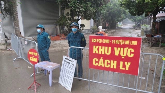 Mê Linh cách ly y tế 318 trường hợp
