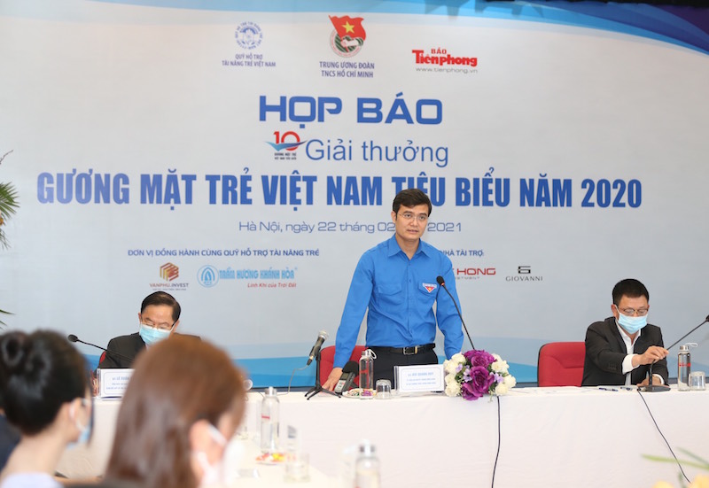 Bình chọn trực tuyến Gương mặt trẻ Việt Nam tiêu biểu năm 2020