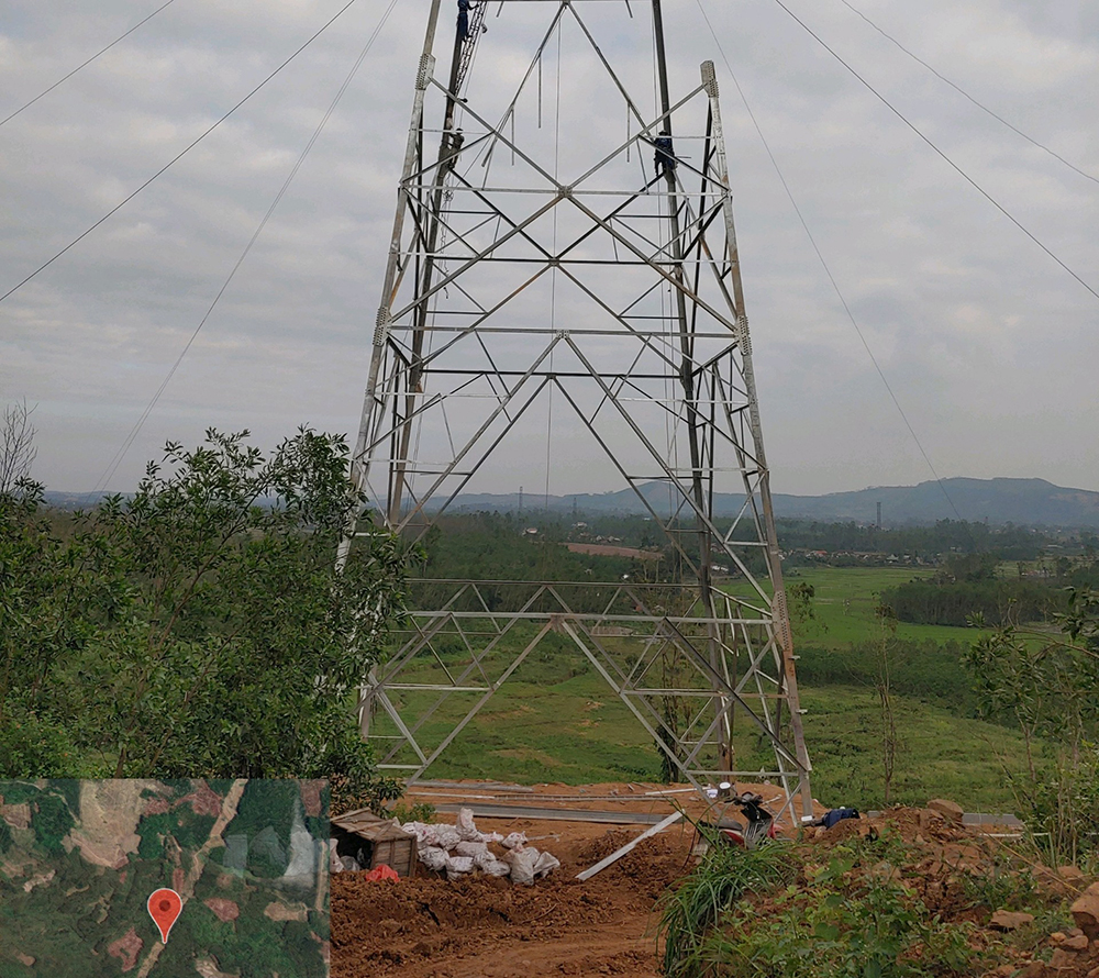 Mới bàn giao được hơn 82 mặt bằng hành lang tuyến đường dây 500kV mạch 3