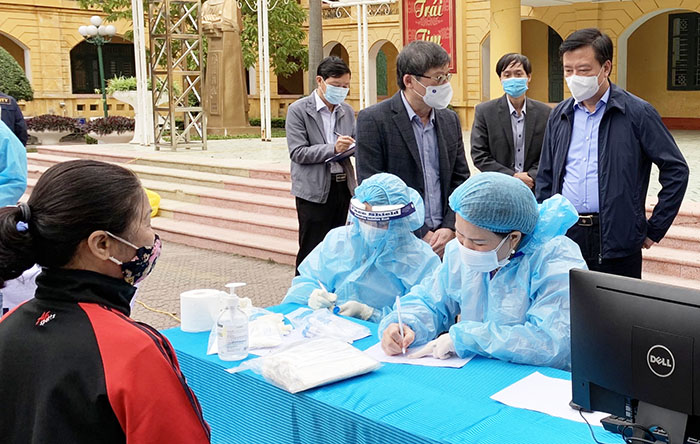 TP Hải Dương lấy mẫu xét nghiệm diện rộng trong cộng đồng