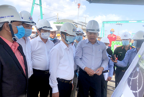Đà Nẵng sẽ xử lý việc chậm tiến độ nút giao thông phía tây cầu Trần Thị Lý