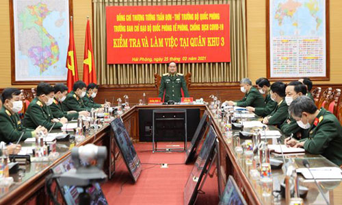 Quân khu 3 triển khai tích cực các giải pháp phòng chống dịch COVID-19