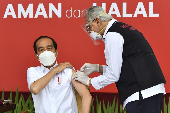 Indonesia triển khai tiêm vaccine cho hơn 5 000 nhà báo