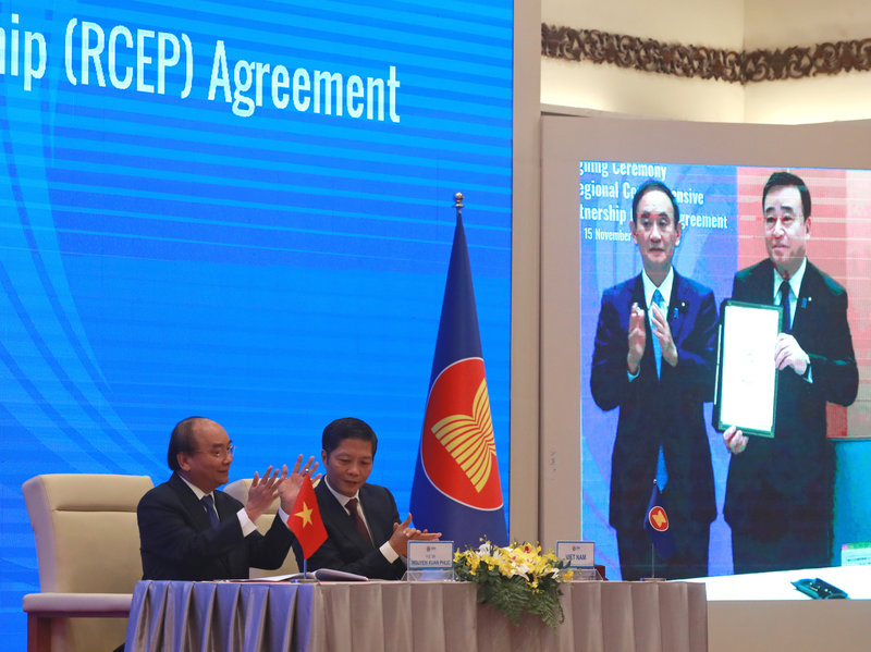 Chính phủ Nhật Bản thông qua dự luật phê chuẩn RCEP