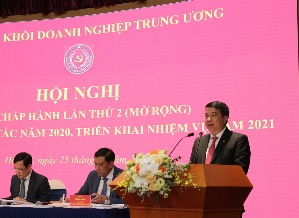 Đảng bộ Khối DNTƯ Phấn đấu 100 DN hoàn thành tốt chỉ tiêu sản xuất, kinh doanh
