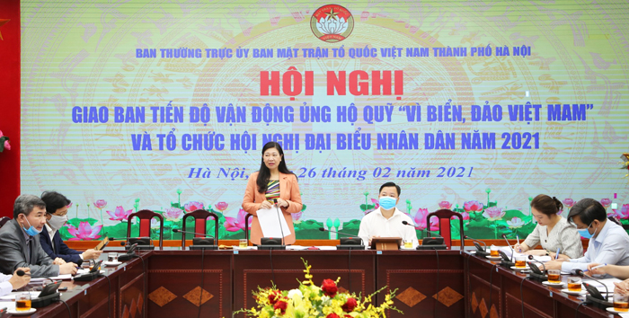 Hà Nội Vận động ủng hộ Quỹ Vì biển, đảo Việt Nam