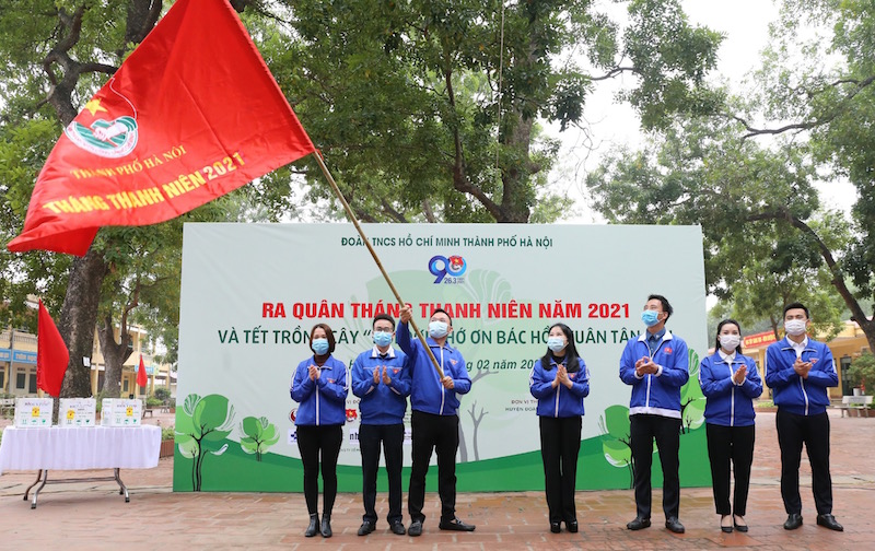 Tuổi trẻ Thủ đô ra quân Tháng Thanh niên