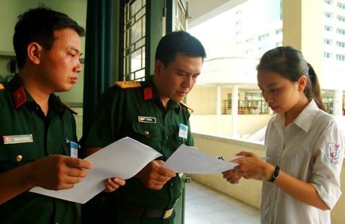 Đăng ký sơ tuyển vào trường ĐH, CĐ hệ quân sự từ ngày 1 3