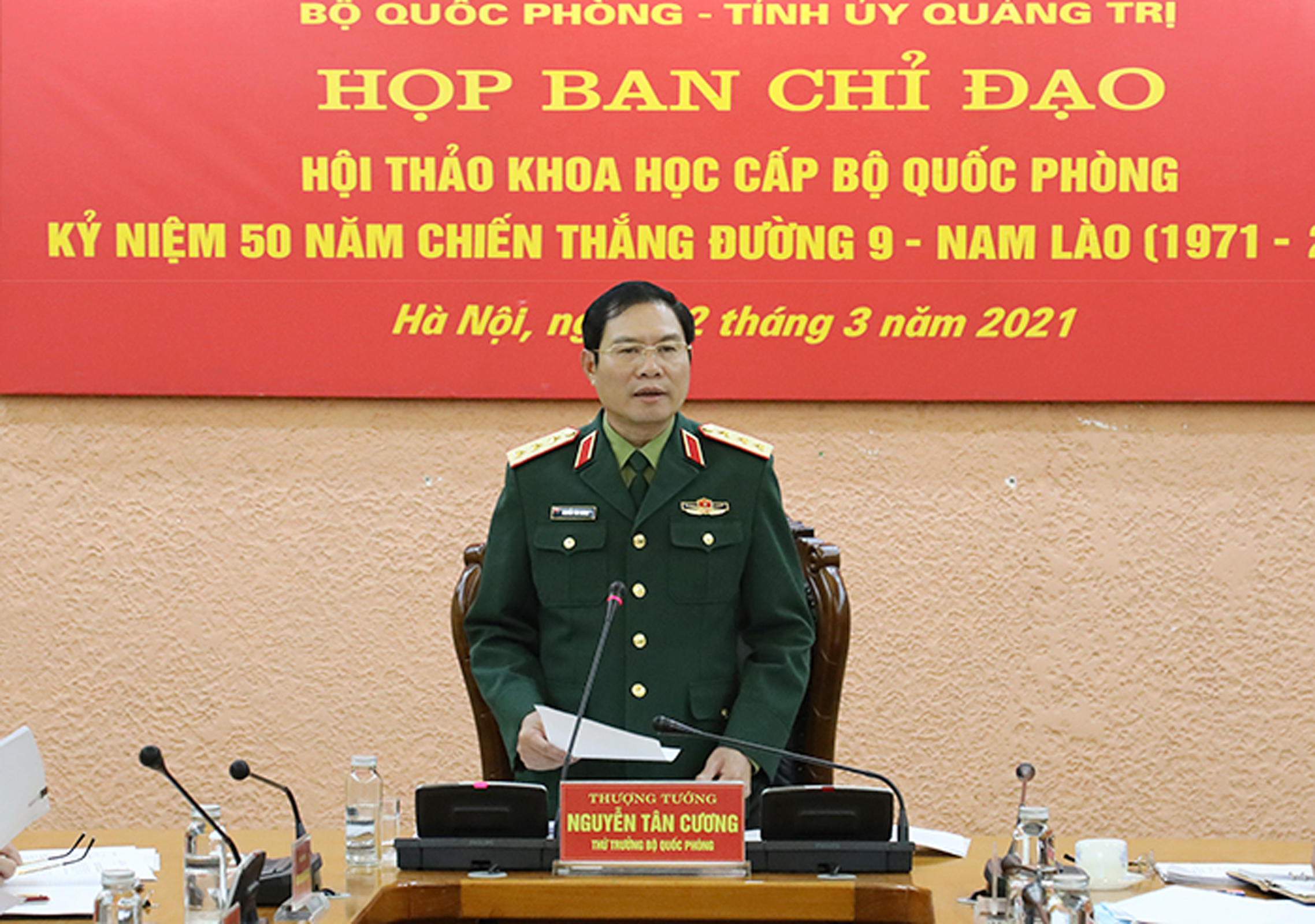 Chuẩn bị Hội thảo khoa học 50 năm Chiến thắng Đường 9 - Nam Lào