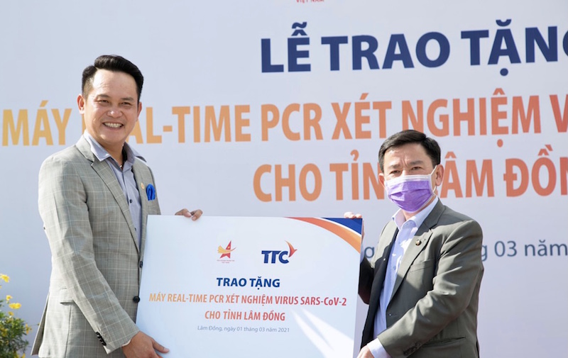 Tặng máy xét nghiệm tự động Real-time PCR cho tỉnh Lâm Đồng