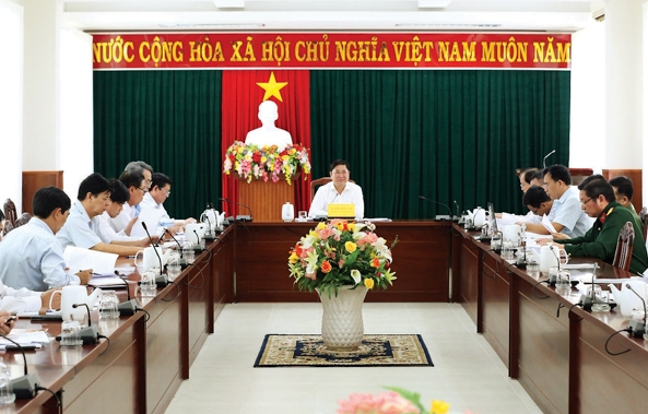 Ninh Thuận Rà soát tiến độ triển khai công tác bầu cử