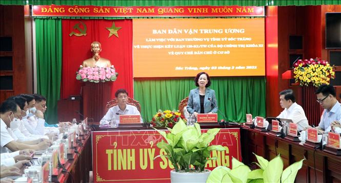 Thực hiện tốt dân chủ sẽ tạo động lực để người dân tham gia đóng góp cho xã hội