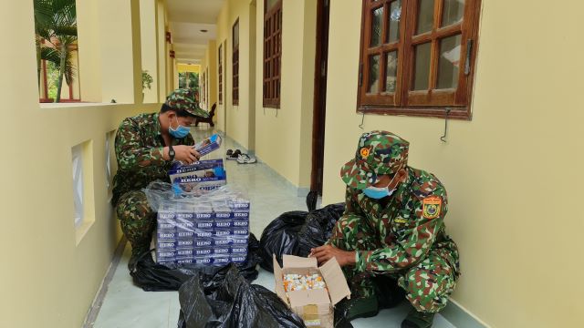 An Giang Thu giữ lô hàng nhập lậu giá trị lớn
