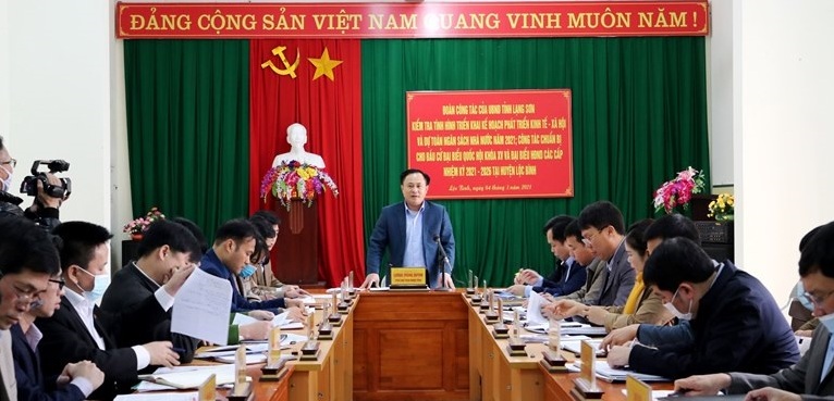 Lạng Sơn đẩy mạnh kiểm tra công tác chuẩn bị bầu cử