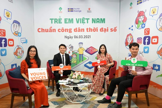 Tọa đàm trực tuyến “Trẻ em Việt Nam – Chuẩn công dân thời đại số”