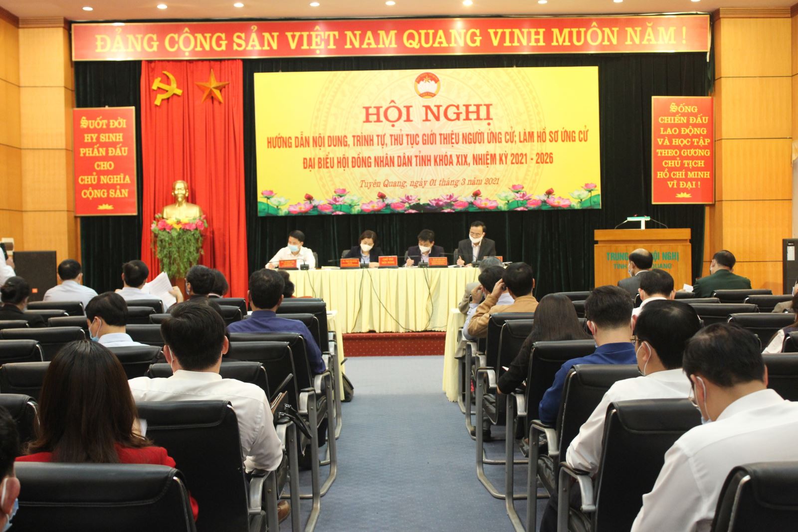 Tuyên Quang Hướng dẫn nội dung, trình tự, thủ tục giới thiệu người ứng cử; làm hồ sơ ứng cử đại biểu HĐND tỉnh