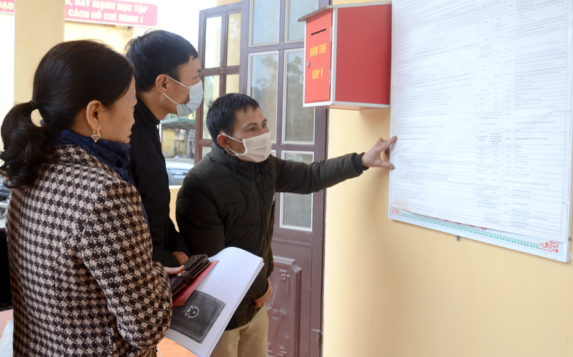Sơn Dương Tuyên Quang chuẩn bị chu đáo quy trình bầu cử HĐND các cấp