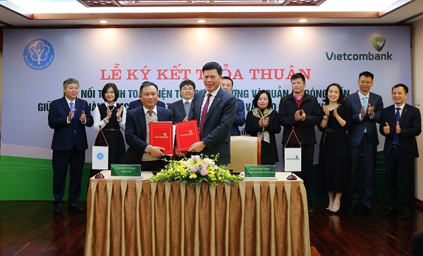 Vietcombank Kết nối thanh toán điện tử song phương