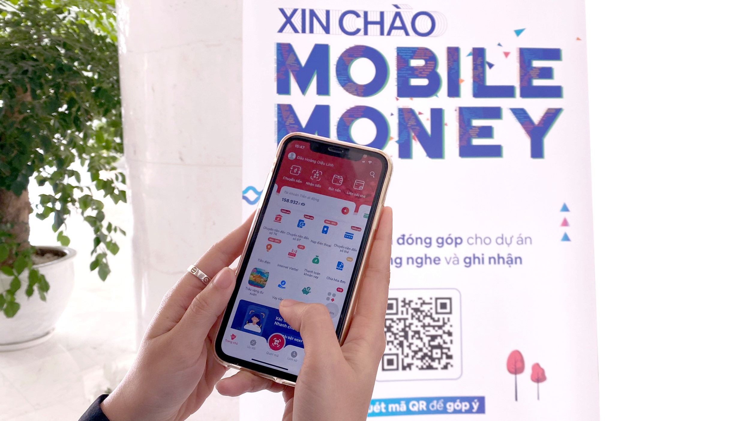 Viettel sẵn sàng cung cấp dịch vụ tiền di động