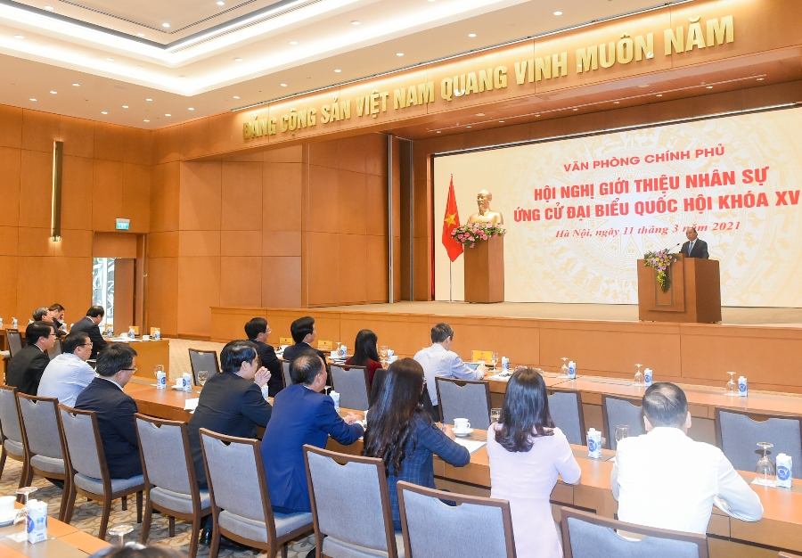 Văn phòng Chính phủ giới thiệu 2 ứng cử viên đại biểu Quốc hội khóa XV