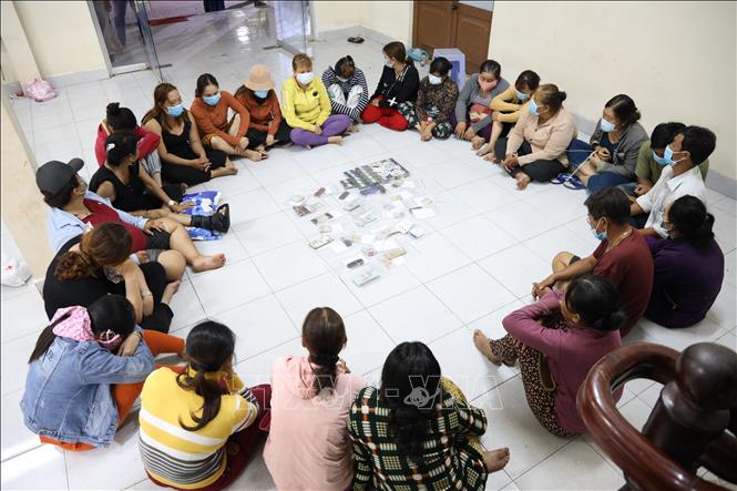 Tây Ninh Triệt xóa tụ điểm đánh bạc tại khu vực biên giới