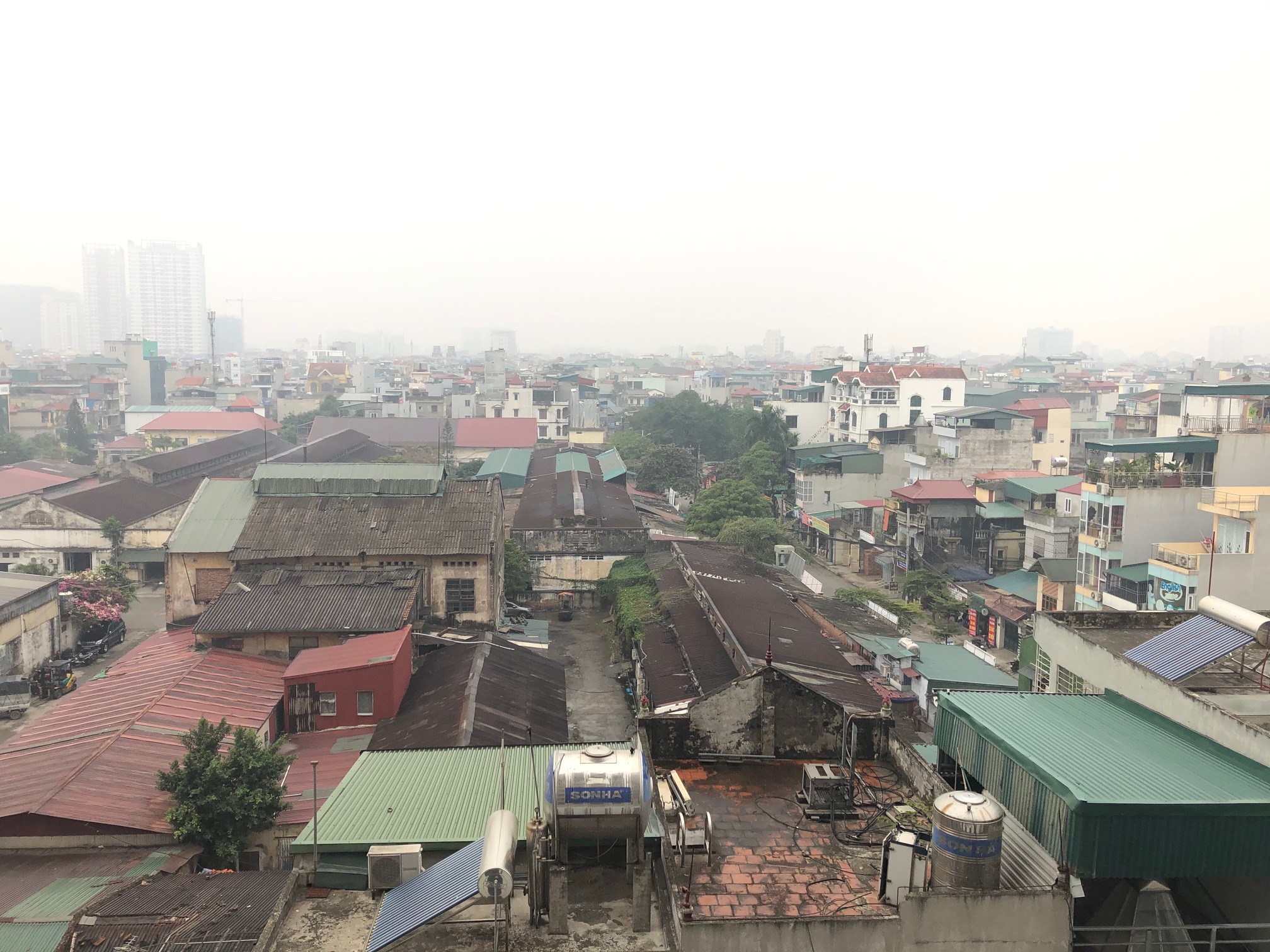 Chất lượng không khí Hà Nội tốt hơn do mưa phùn