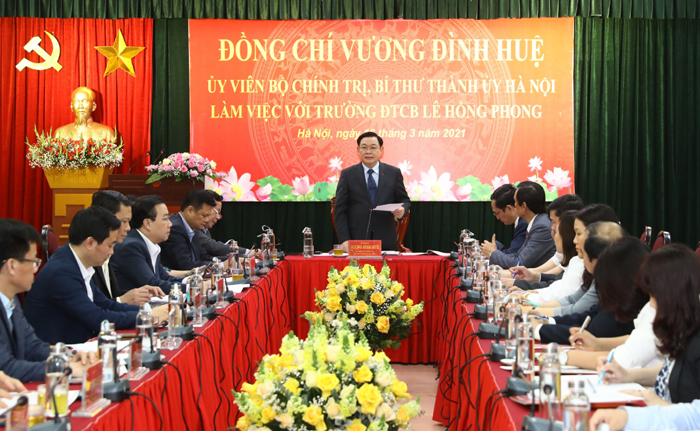 Xây dựng văn hóa, thương hiệu Trường Đào tạo cán bộ Lê Hồng Phong