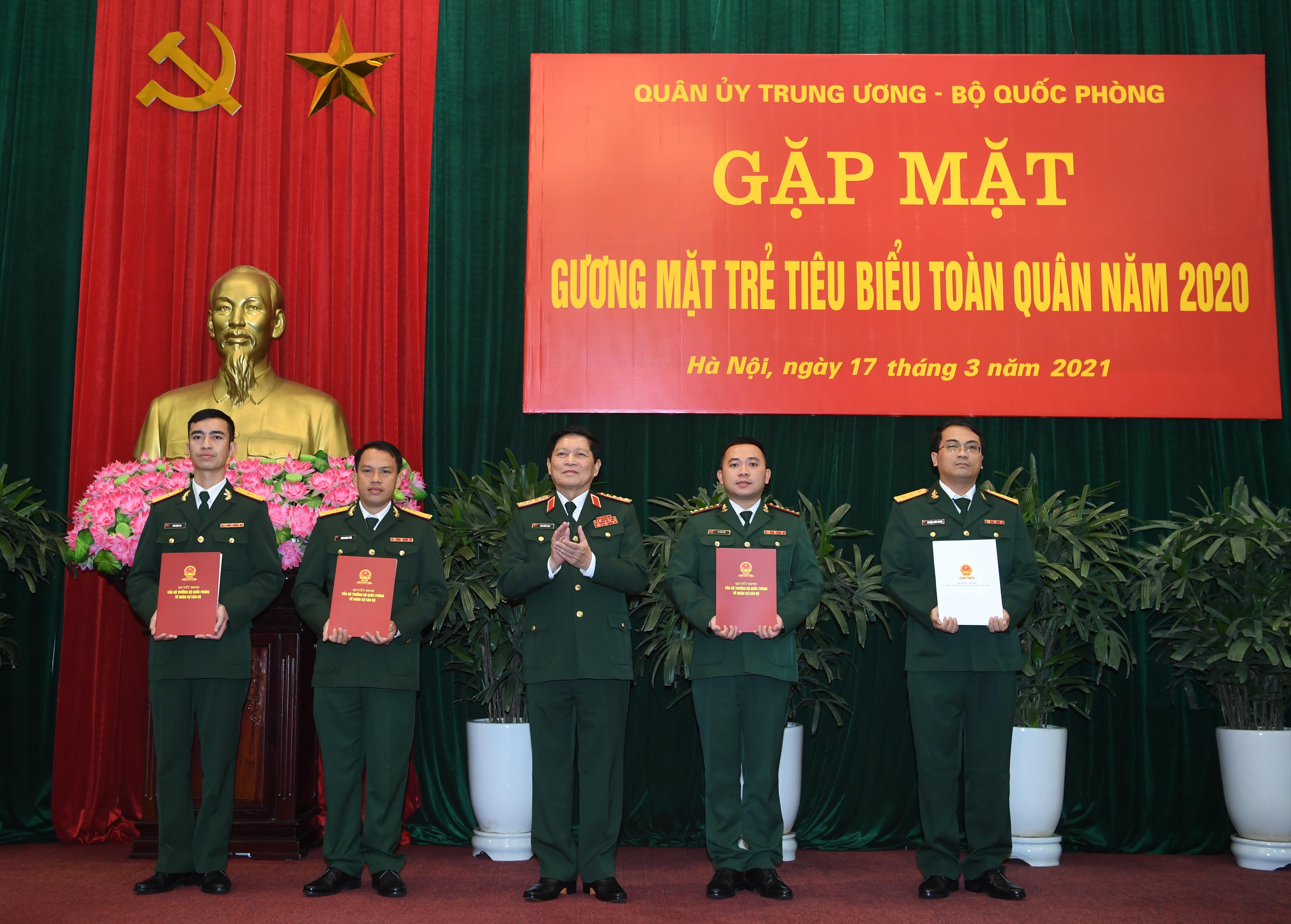 Gặp mặt Gương mặt trẻ tiêu biểu toàn quân năm 2020