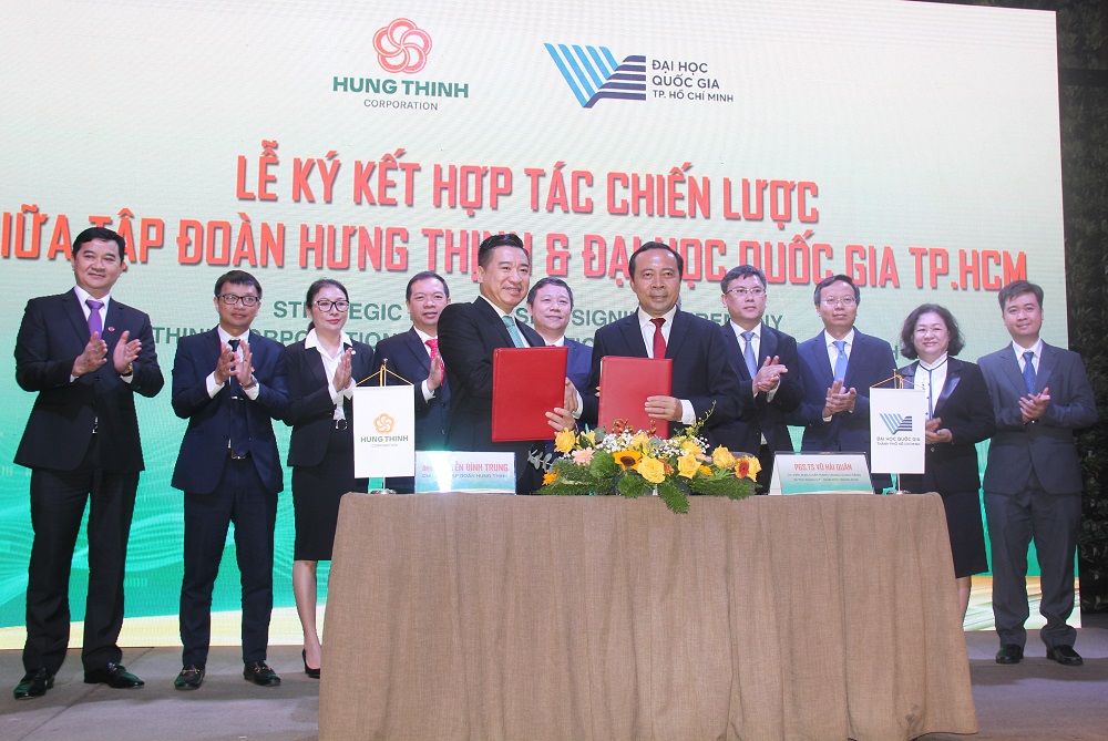 Đại học Quốc gia TPHCM và Tập đoàn Hưng Thịnh ký kết hợp tác chiến lược