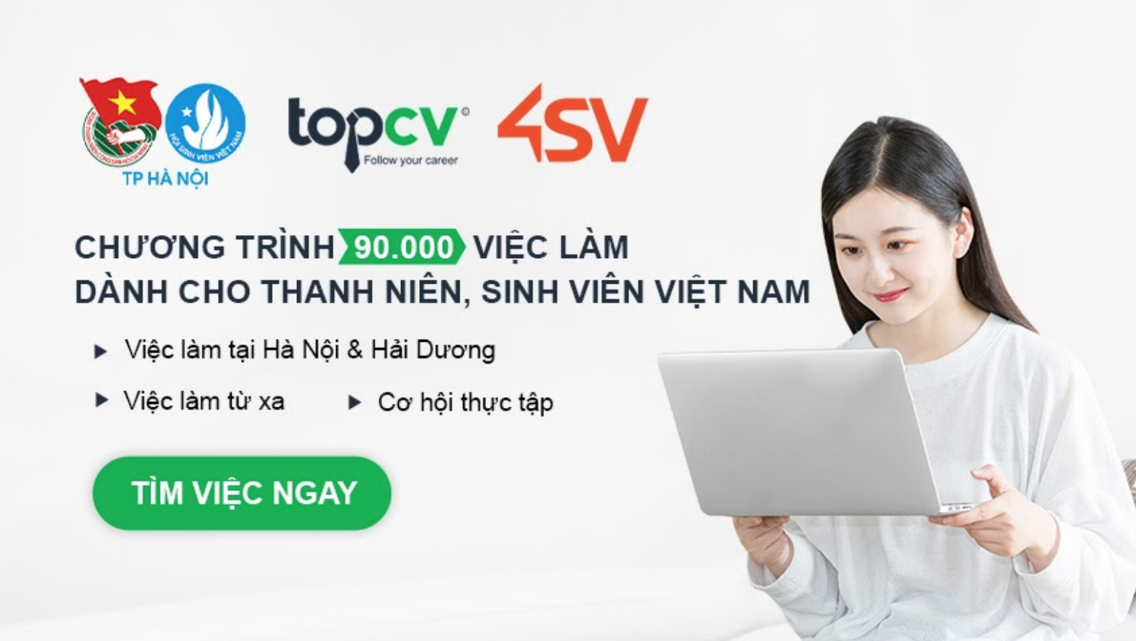 Triển khai “Chiến dịch 90 000 việc làm cho thanh niên 4sv vn”