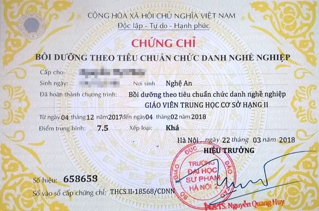 Thủ tướng yêu cầu sửa quy định về chứng chỉ thăng hạng giáo viên