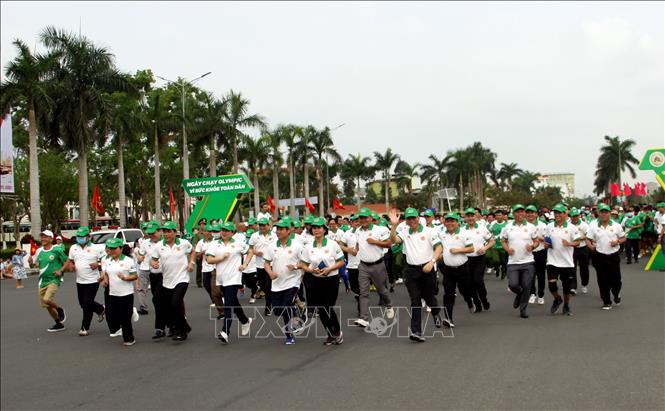 Quảng Nam hơn 5 000 người hưởng ứng Ngày chạy Olympic