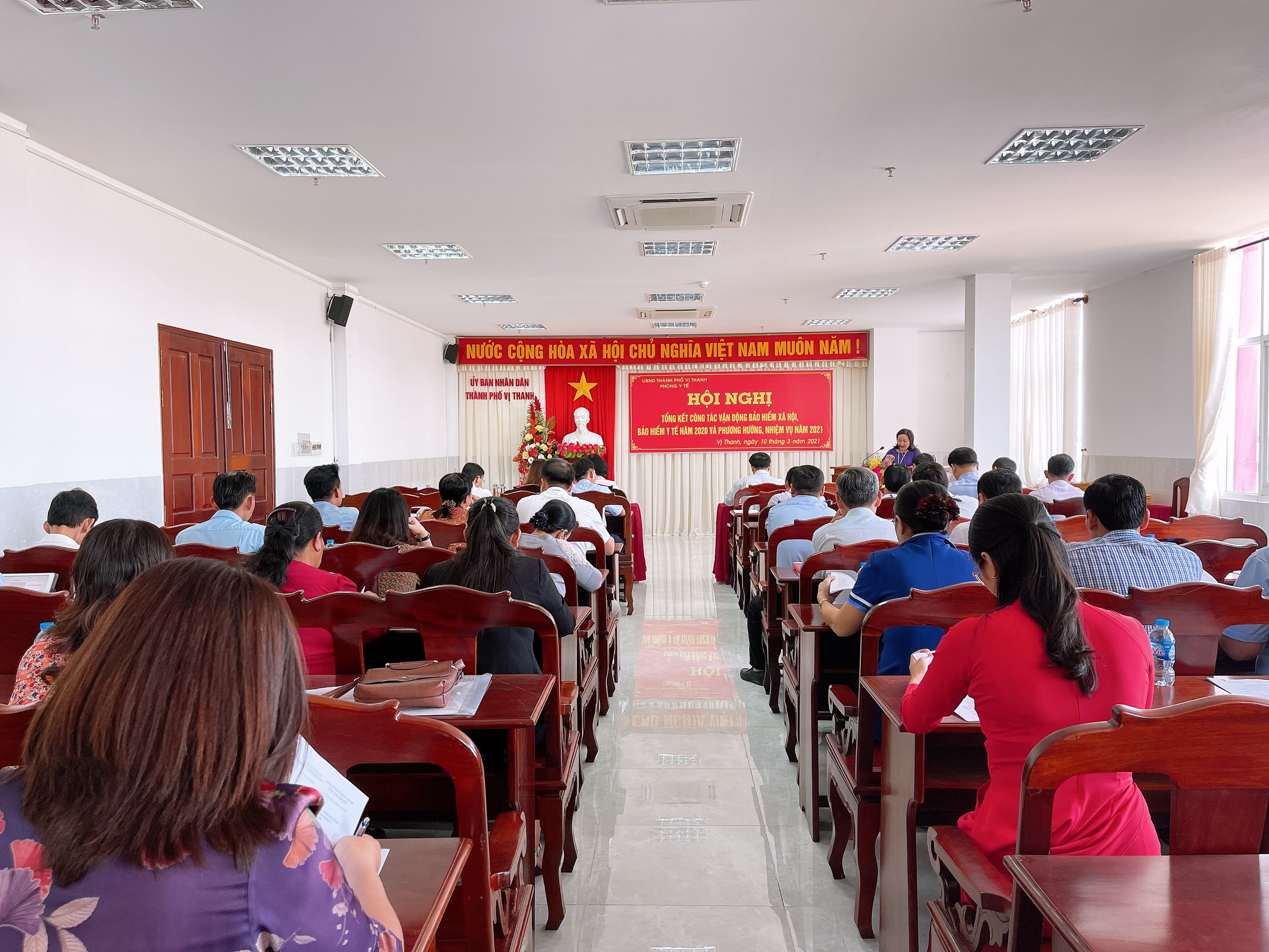 BHXH TP Vị Thanh Ttriển khai phương hướng nhiệm vụ năm 2021