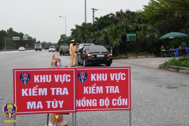 Xử phạt hơn 5 000 tài xế vi phạm nồng độ cồn trong 7 ngày cao điểm