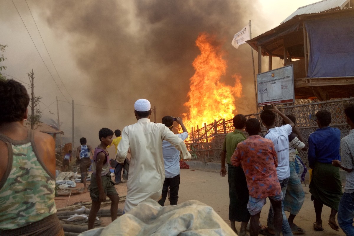 Bangladesh điều tra vụ hỏa hoạn tại trại tị nạn Rohingya