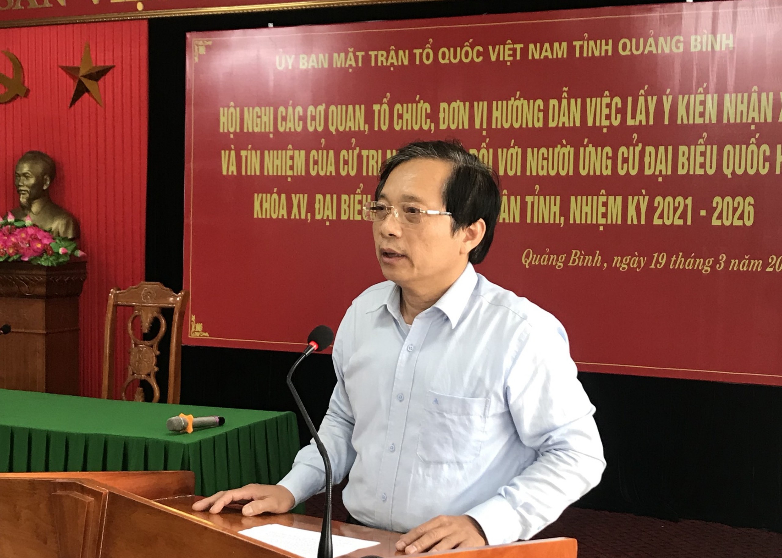 Quảng Bình Hướng dẫn việc tổ chức lấy ý kiến cử tri nơi cư trú đối với những người ứng cử ĐBQH khóa XV và đại biểu HĐND các cấp