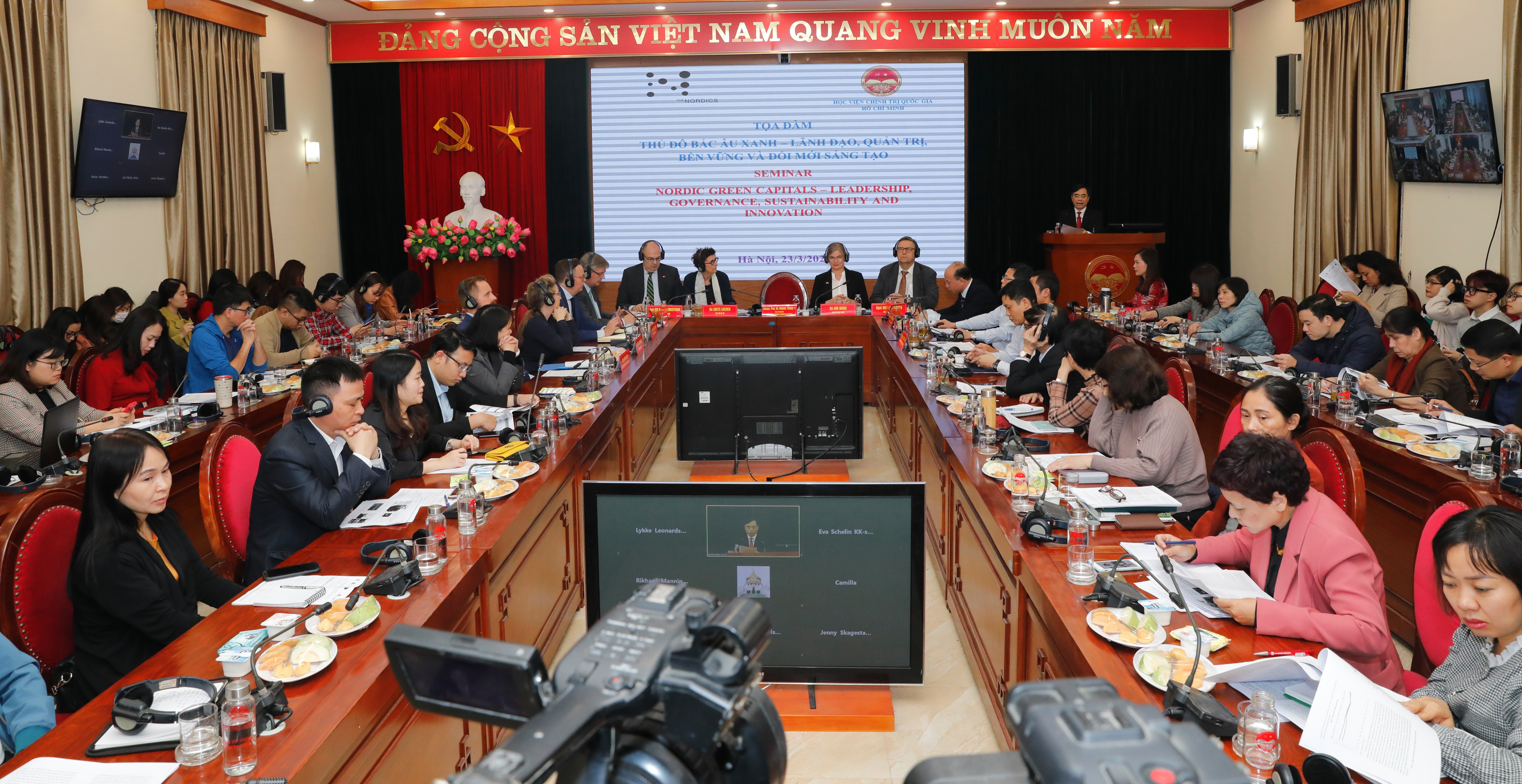 “Thủ đô Xanh Bắc Âu - Lãnh đạo, Quản trị, Bền vững và Đổi mới sáng tạo”