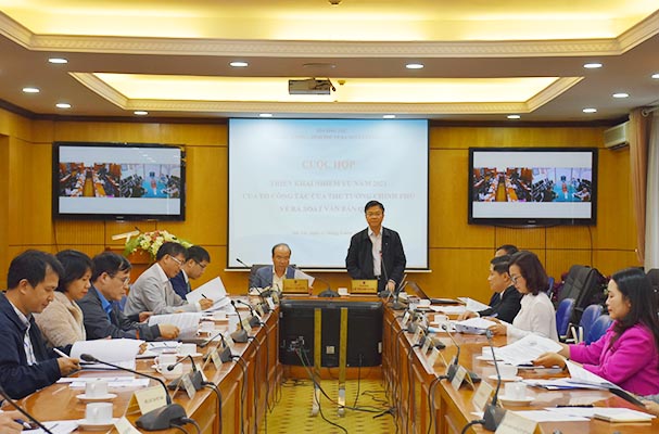 Tập trung nguồn lực, chủ động trong rà soát văn bản quy phạm pháp luật
