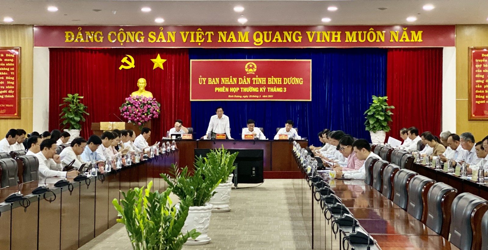 Bình Dương Tập trung cho công tác bầu cử đại biểu Quốc hội và đại biểu HĐND