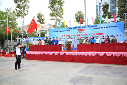 Sóc Trăng Phát động cuộc vận động “Toàn dân rèn luyện thân thể theo gương Bác Hồ vĩ đại”