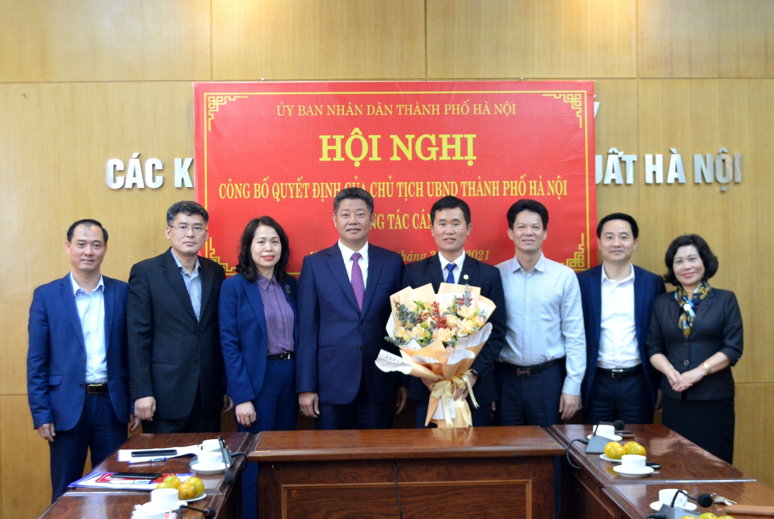 Bổ nhiệm thêm 1 Phó Trưởng ban BQL các Khu công nghiệp và chế xuất Hà Nội