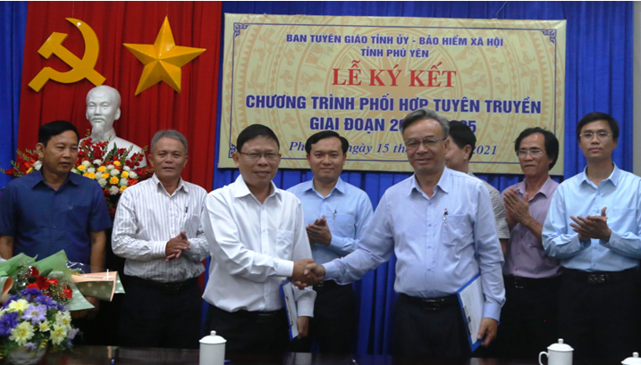 Ký kết chương trình phối hợp tuyên truyền giai đoạn 2021 - 2025