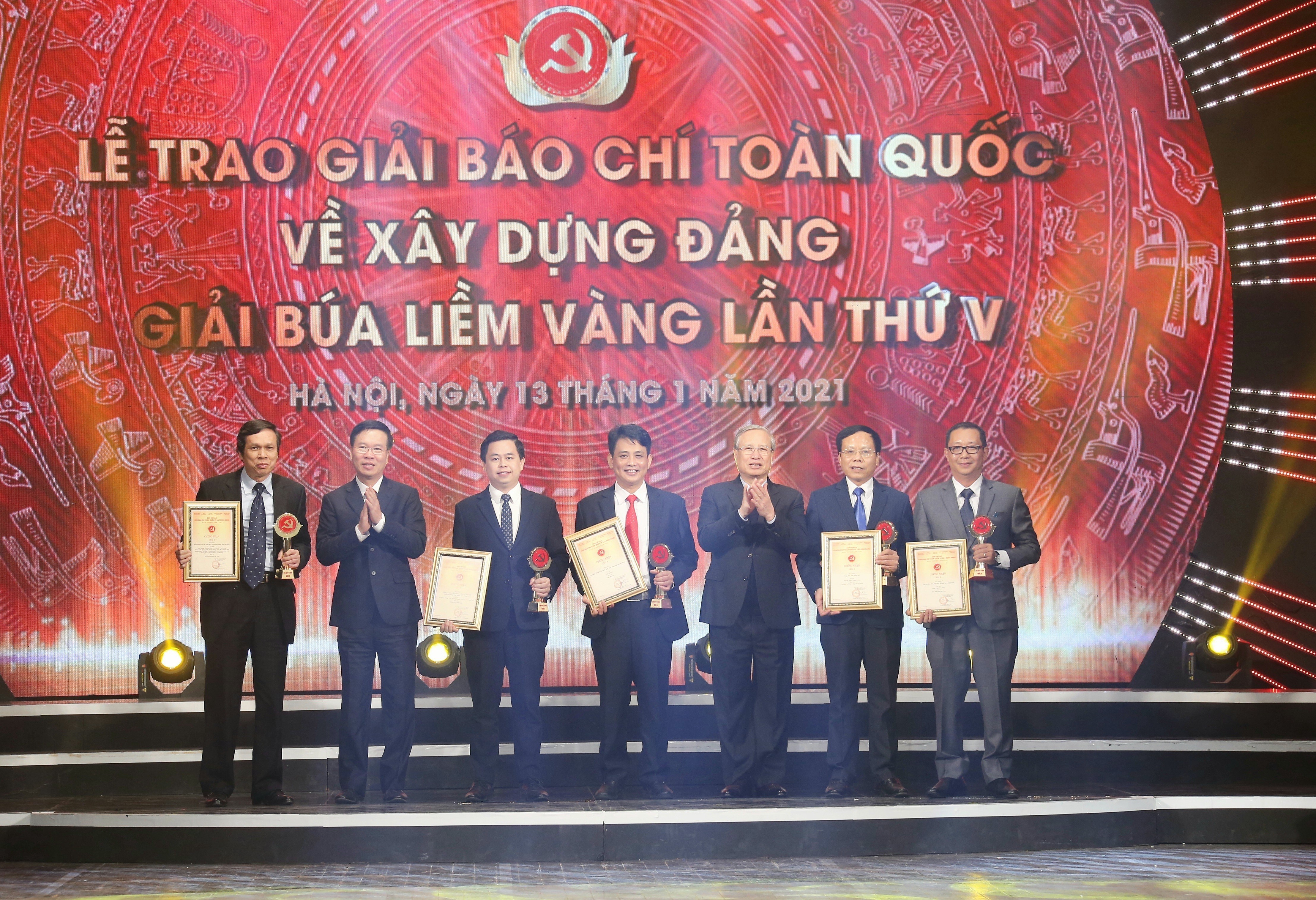 Giải Búa liềm vàng lần thứ VI Bám sát nội dung trọng tâm tuyên truyền năm 2021